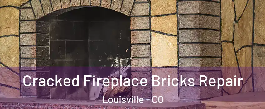  Cracked Fireplace Bricks Repair Louisville - CO