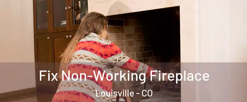  Fix Non-Working Fireplace Louisville - CO