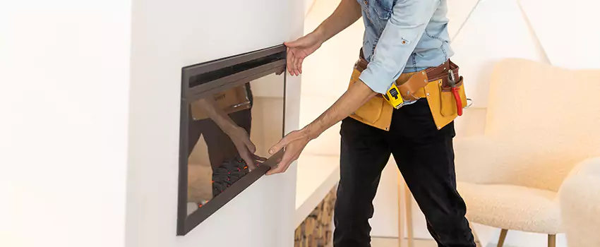 Metal Fireplace Installation in Louisville, Colorado