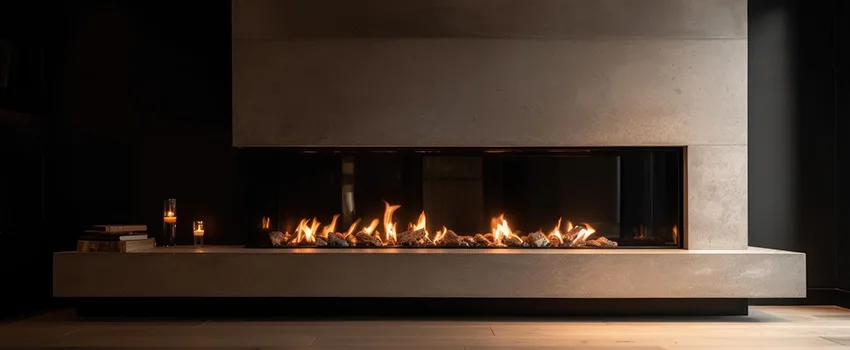 Gas Fireplace Ember Bed Design Services in Louisville, Colorado