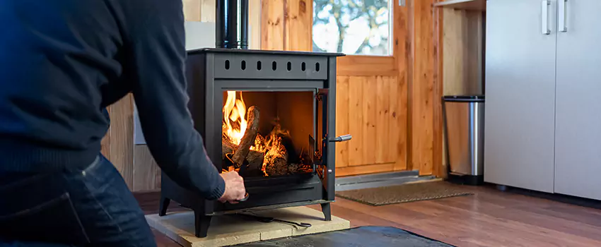 Open Hearth Wood Fireplace Installation in Louisville, CO