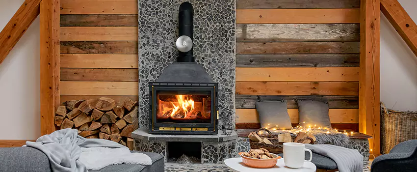 Thelin Hearth Products Direct Vent Gas Stove Fireplace Inspection in Louisville, Colorado